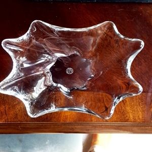 Baccarat Crystal dish